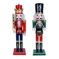 thumbnail image 1 of 2 uds figuras de Cascanueces muñeca coleccionable dormitorio fiesta decoración regalos Estilo C Zulema Figurita de Cascanueces, 1 of 8