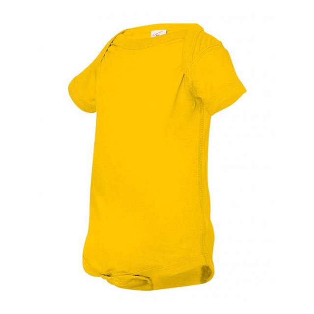Épaule de Bébé en Jersey Fin - Jaune - 6 Mois