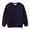 Black, variant on Boy's Sweatshirt Plain Crewneck Versatile Pullover Top Casual Basic Sweatshirts