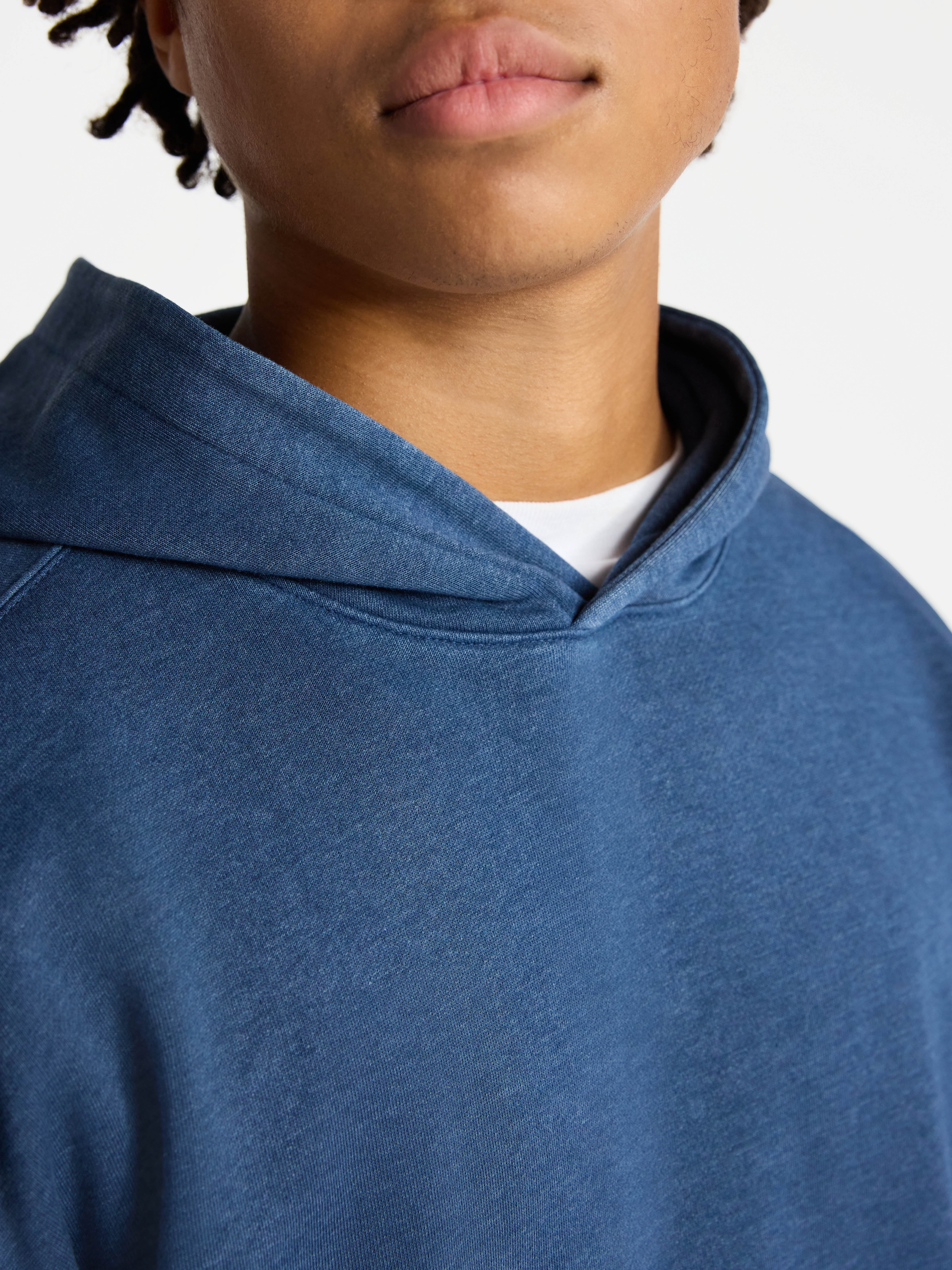 No Boundaries Oversized Hoodie with Long Sleeves, Men's & Big Men's