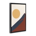 thumbnail image 4 of Stupell Industries Boho Mountain Peak & Sun Landscape & Nature Painting Black Floater Framed Canvas Art Print Wall Art, 17 x 25, 4 of 10