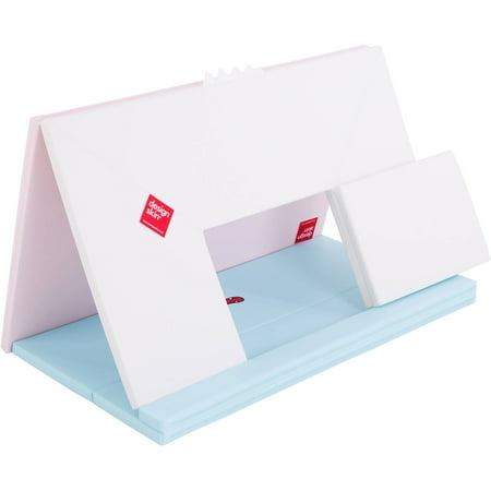 Transformable 53.1" House Play Mat for Kids, Milk