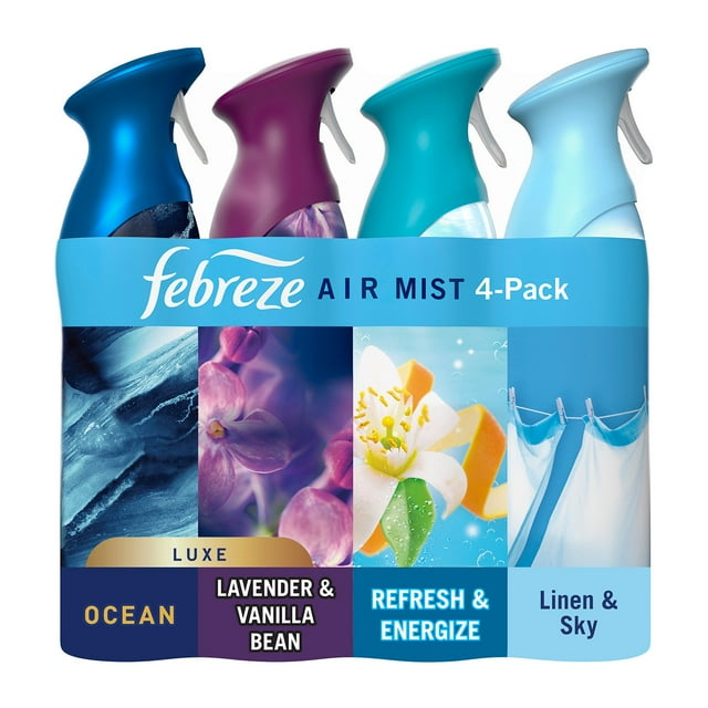 Febreze Air Effects Air Freshener Spray, Mixed Scent, 4 ct., 35.2 oz.