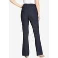 thumbnail image 4 of Woman Within Plus Size Tall Fineline Stretch Denim Pull-On Bootcut Jeans, 4 of 4