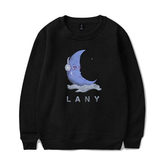 LANY Merch Sweatshirt Moon Logo Long Sleeve Streetwear Men Women Crewneck