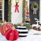 thumbnail image 4 of Bola decorada inflable de PVC de Navidad al aire libre, bola inflable de Navidad gigante decoraciones para árboles de Navidad, 4 of 5