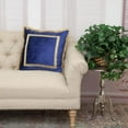 thumbnail image 2 of Parkland Collection  Transitional Blue Throw Pillow, 2 of 6
