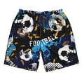 thumbnail image 4 of Bixox Men's Football printing Casual Classic Fit Short Summer Beach Shorts, 4 of 6