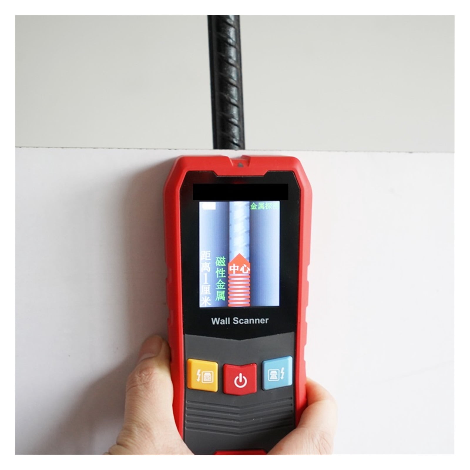 Wall Scanners; 4-in-1 Detection Of AC/metal Objects/wood/cable/li-ion Battery Powered ,Accurate and Quick - 387S_0