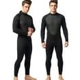 thumbnail image 4 of 3mm Trajes de Neopreno para Hombres Completo Suit Cierre de Cuello Protección de . , Negro, S S DYNWAVEMX Trajes de neopreno, 4 of 8