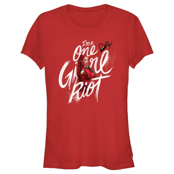 Junior's Descendants: The Rise of Red I'm a One Girl Riot Graphic T-Shirt