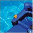 thumbnail image 5 of Swimline 55" Inflatable Ultimate Floating 1-Person Swimming Pool Chair Lounger - Blue/Black, 5 of 5