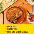 thumbnail image 4 of Old El Paso Protein Advantage Taco Shells, Nacho Cheese, 11g Protein, 8 Count, 4.52 oz, 4 of 13