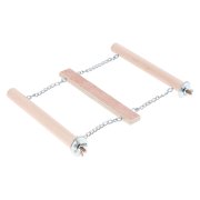 Parrot Chew Toys Step Ladder Flexible Wooden for Training-Wooden Ladder - S S