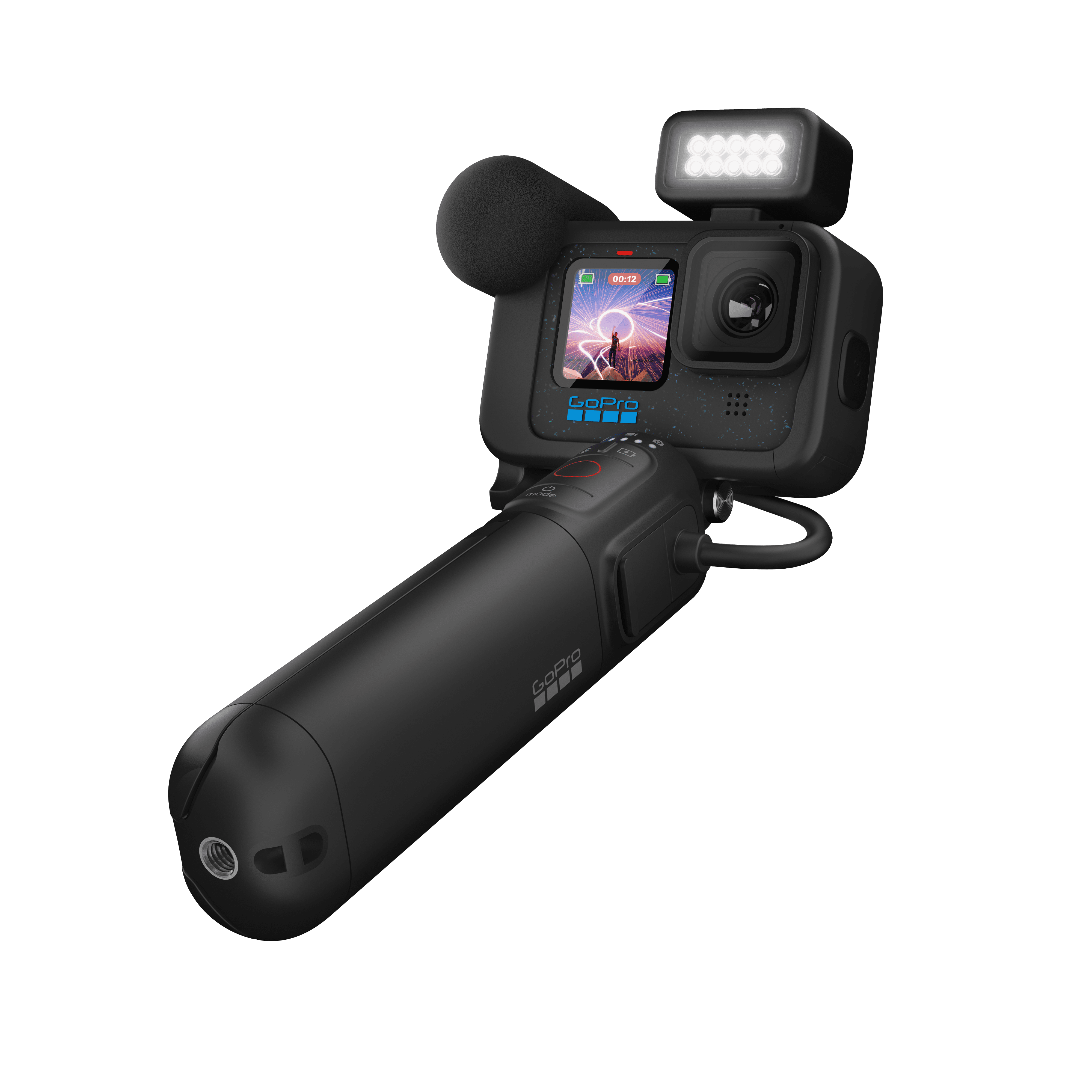 GoPro HERO 12 Creator Edition - Con Volta (empuñadura de batería, trípode,  control remoto), Media Mod, Light Mod, batería Enduro - Cámara de acción  impermeable + tarjeta Extreme Pro de 64 GB