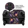 thumbnail image 4 of Haiem Lavender Flowers Luggage Cover Printed Suitcase Covers for Luggage Elastic Washable Suitcase Protector Fits 18-32 Inch Luggage-Medium, 4 of 9