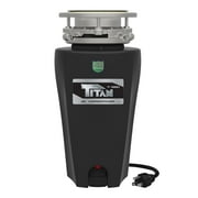 Titan 1/2 HP Economy Garbage Disposal with Power Cord and Flange 10-US-TN-560-3B