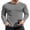 Grey, variant on COOFANDY Long Sleeve Shirts for Men Thermal Underwear Fitted Sweater Lightweight Sweatshirt Crewneck Base Layers T-Shirts