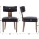 thumbnail image 2 of Sillas de Comedor RIVOVA Juego de 2 Tapizadas en Lino con Patas de Madera, 2 of 8