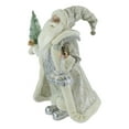 thumbnail image 3 of Northlight Santa Claus with Tree and Presents Christmas Figure - 12", 3 of 5