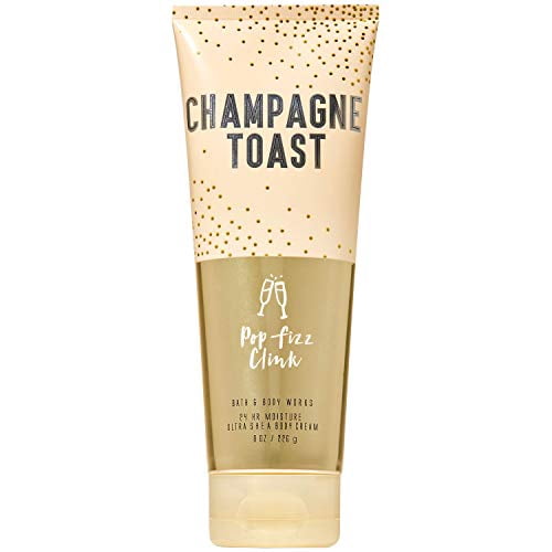 Bath and Body Works CHAMPAGNE TOAST Ultra Shea Body Cream 8 Ounce (2018