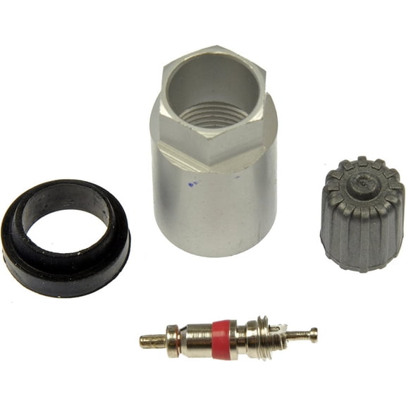 KarParts360 For Mercedes-Benz CLK500 2003-2006 Tire Pressure Monitoring System | Plastic Cap | Black Cap | Rubber Grommet | Standard Mounting