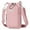 ?? Pink_Hot#142, variant on Portable Water Bottle Bag for Women | Lightweight Crossbody Shoulder Bag | Travel Outdoor Multifunctional Mobile Carrier | Anti-Theft Lockable Zipper | Breathable Shock-Absorbing Padding | 9x9x21cm