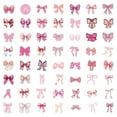 thumbnail image 5 of Adorable Stickers for Crafts 55PCS Bows Stickers for Luggage Phones and Decorations, 5 of 6