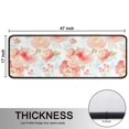 thumbnail image 5 of Kitchen Rugs Sets Of 2,Pioneer Flower Floral Print Pattern Anti Fatigue Kitchen Mat Rugs Non Slip Washable,Decorative Kitchen Floor Mats for Kitchen,Sink,Laundry,17"x47"+17"x47", 5 of 5