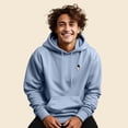 thumbnail image 3 of Dalix Astronaut Embroidered Fleece Zip Hoodie Cold Fall Winter Mens in Light Blue 2XL XX-Large, 3 of 5