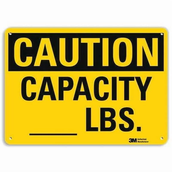 Lyle Safety Sign,7 in x 10 in,Aluminum U4-1104-RA_10X7