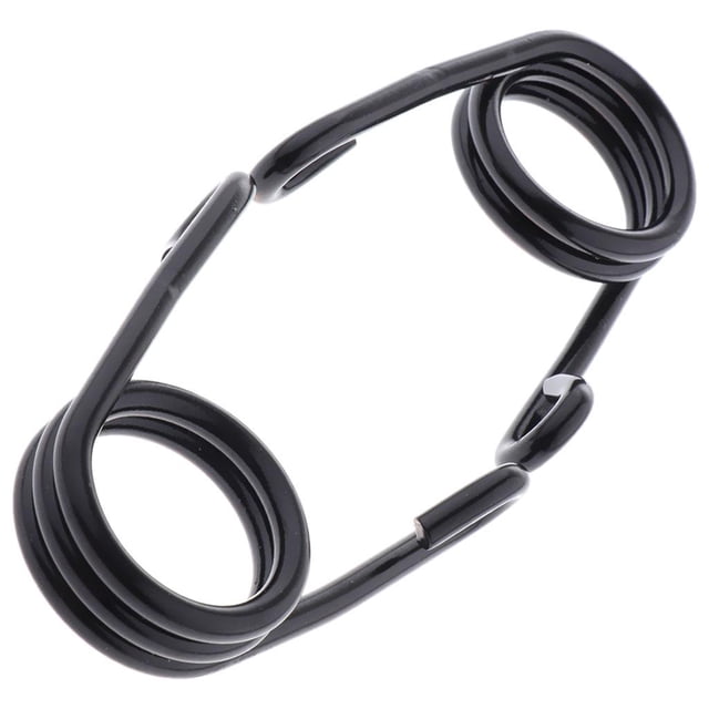koolsoo Siège de Moto Universel Coussin Modifié Ressorts 3.5 Pieds' - Noir, as