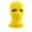 Yellow #002, variant on Qcmgmg 2-Hole Ski Knitted Face Cover Adult Winter Full Face for Outdoor Sports Ski Mask Warm Balaclava for Men Women Red