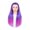 Gradual Violet Pink, variant on Hairdressing Training Model Training Doll Head for Hair Curling Winding Practice Violet Pink