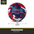 thumbnail image 7 of Athletic Works Americana 7-Inch Camo Dodgeball - Red, White and Blue, 7 of 7