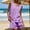 Purple, variant on Xdegoge Summer Sets for Women Linen Sleeveless Outfits Scoop Neck Tank Top and Shorts with Pockets Breathable Loose Comfy Beach Vacation Lounge Set
