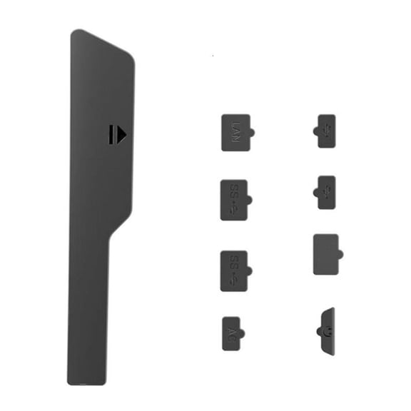 ANXPTIME Rubber Dust Protector Antidust Cover LAN Type-C USB Port Dustproof Plug 9Pcs