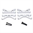 thumbnail image 1 of Kit de Brazo Oscilante Delantero y Trasero para Coche RC 1/16 UD M16, Accesorios Plateados., 1 of 5