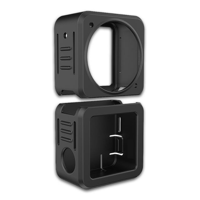 Funda protectora antiarañazos para cámara Sunnylife, carcasa de silicona para videocámara, Protector antigolpes de repuesto para Action 2 Accesorios de cámara y óptica Negro Tipo de resistencia
