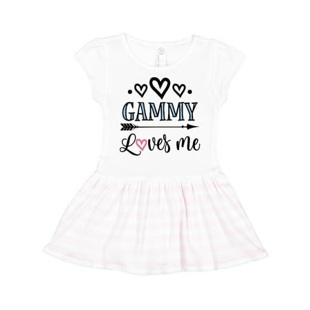 

Inktastic Gammy Loves Me Grandchild Gift Gift Toddler Girl Dress