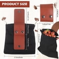 thumbnail image 2 of Sonducket Bolsa de forraje de lona para aplicaciones amplias Bolsa de forraje práctica y práctica Bolsa de forraje de lona Viajes, Equipaje y Accesorios Varios Caqui, 2 of 6