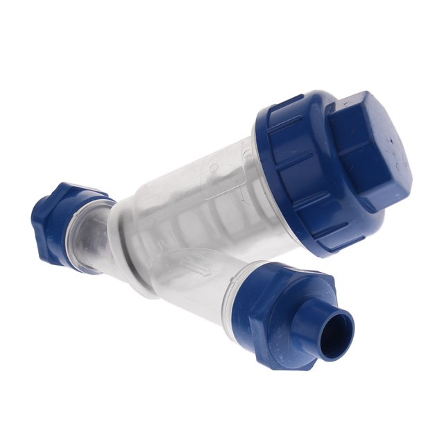 Filtro de cortina de agua para pollo, pato, aves de corral, agua potable, equipo 25 mm Sunnimix Filtro de cortina de agua