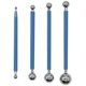 thumbnail image 5 of DIY Cake tools,4Pcs Cake Pan Flower Decorating Clay Flower Sugar Craft Ball Model DIY Tool (Small (4pcs)), 5 of 5