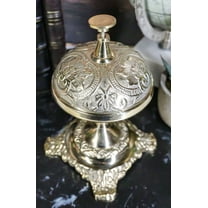 Vintage Antique Style Ornate Baroque Victorian Front Desk Hotel Counter Bell