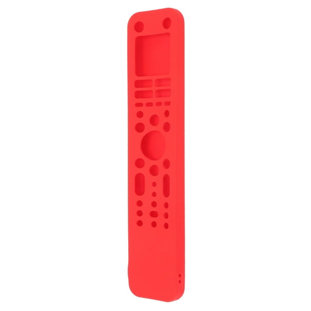 Housse de Protection à Télécommande, Housse de Télécommande en Silicone Lavable Antidérapante Imperméable à l'Eau Durable pour Salon Rouge