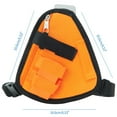 thumbnail image 5 of Two Chest Pack Vest Pouch for Sports Climbing Hiking Orange, 5 of 5
