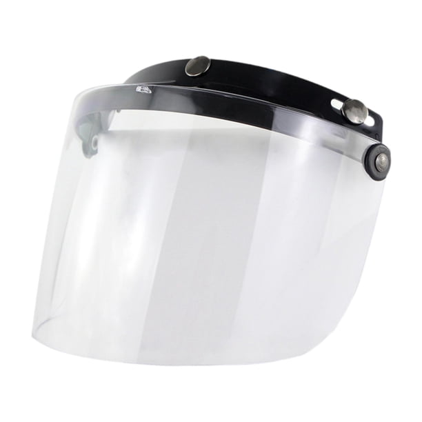 Visera para casco de motocicleta, protector contra el viento, para deportes, fácil instalación, repuestos para hombre, a prueba de polvo, protector de Claro