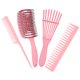 thumbnail image 5 of Juego de Peine de peluquería profesional, herramienta de estilismo de peine de cola de masaje de corte de pelo hueco, 5 of 8