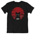 thumbnail image 5 of Puliio womens t shirts cute cat Graphic short sleeve round neck Tee Japanese Anime catoon T Shirt for Women men, 5 of 5