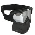 thumbnail image 3 of Gafas de sol de motocross ANGGREK Gafas de moto Hombres Mujeres A prueba de viento Negro mate, 3 of 8